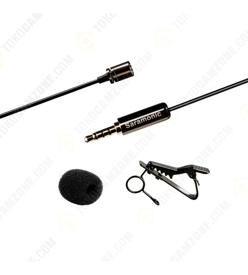 Saramonic SR-LMX1 Lavalier Microphone for Smartphones